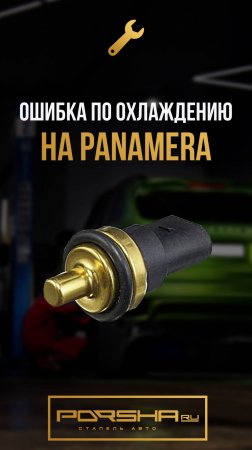 Ошибка по охлаждению на Panamera