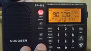 Yurd FM (Азербайджан) 90,7 МГц (спорадик, ~1435 км)