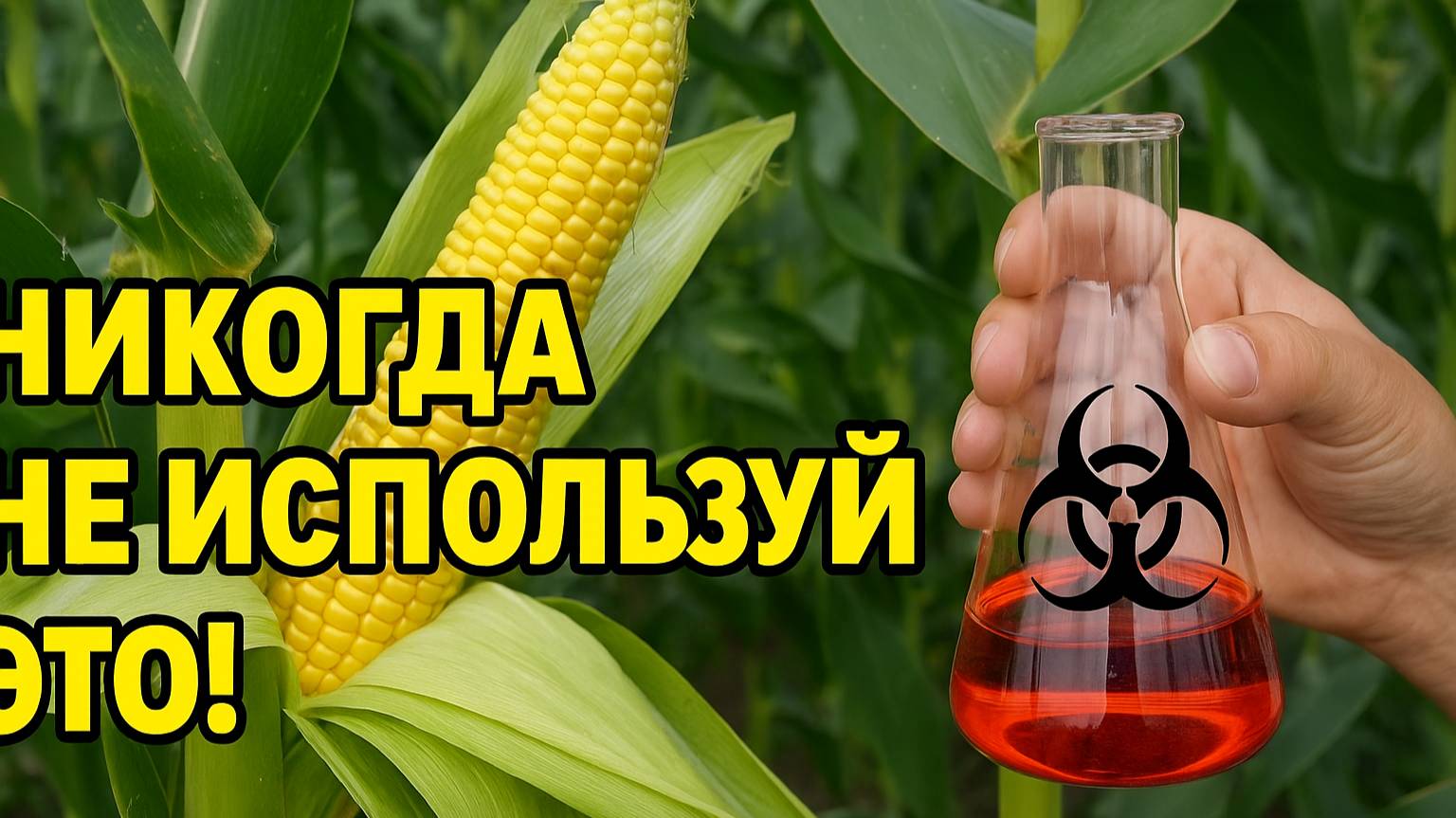 НИКОГДА НЕ ИСПОЛЬЗУЙ ЭТО! ЧЕМ ОПАСНЫ ГМО И «ЛЖЕОРГАНИКА» НА ОГОРОДЕ