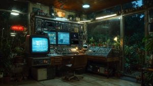 NEVER LEAVE 5 – Ambient Sci-Fi Music for Focus ｜ Retro-Futurist Outpost Beyond Reality