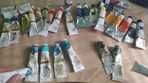 Масляные краски|Какие масляные краски выбрать новичку|живопись маслом