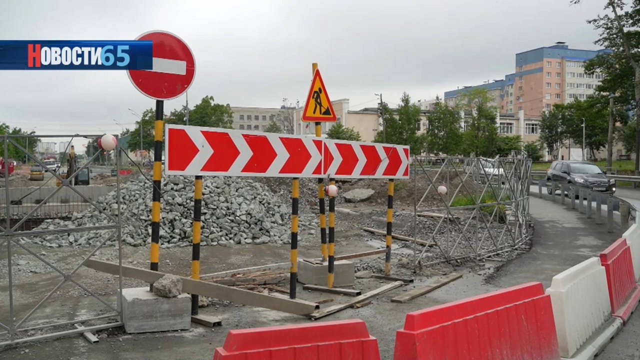 Город меняется. На проспекте Мира ведутся масштабные дорожные работы и строительство нового моста