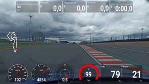 Неожиданно упёрся в самый медленный авто класса. Трафик на Игора Драйв.