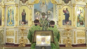 Встреча ковчега с частицей мощей святой блаженной Матроны Московской.