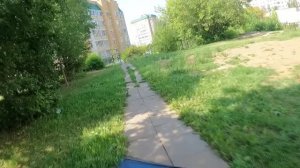 В кустах г.Чебоксары || Чувашия, достопримечательности, сквер Чапаева, ПФО, правда ПФО, приволжье