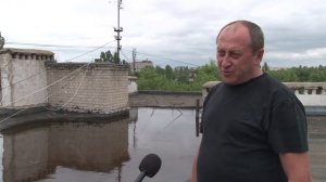 В Воронеже появился дом с "бассейном" на крыше