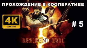 RESIDENT EVIL 5 прохождение в кооперативе часть 5 (4K 60 FPS)