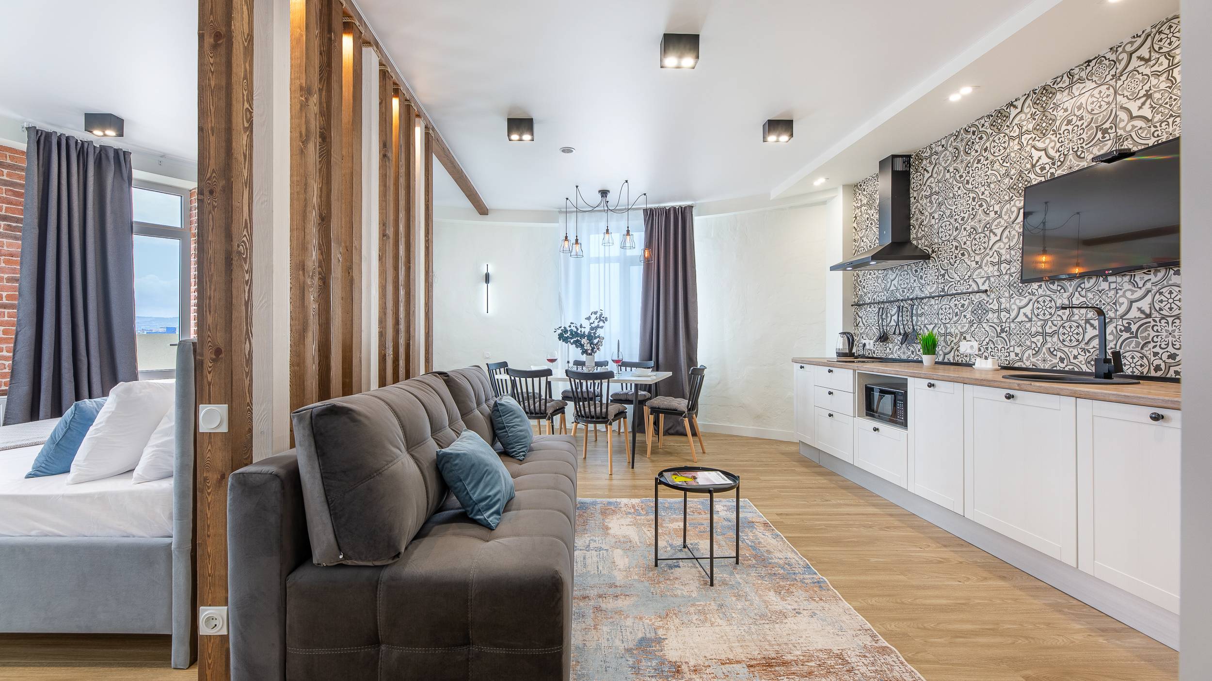 Апартаменты бизнес-класса Luxe Flat Anapa с видом на море