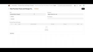 SigzenERP - Setup Sales & Purchase Taxes in ERPNext