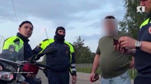 В поселке Ивняки сотрудники Госавтоинспекции поймали ребенка на квадроцикле