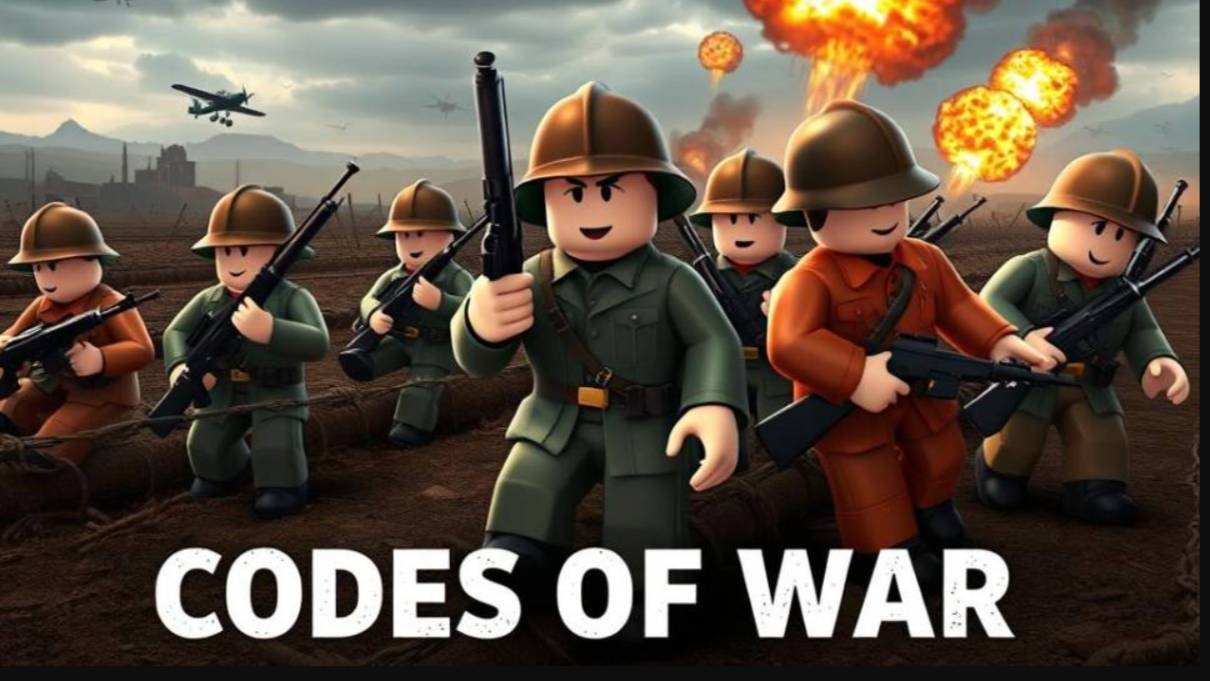 Roblox codes of war! Совместная войнушка! Часть 4
