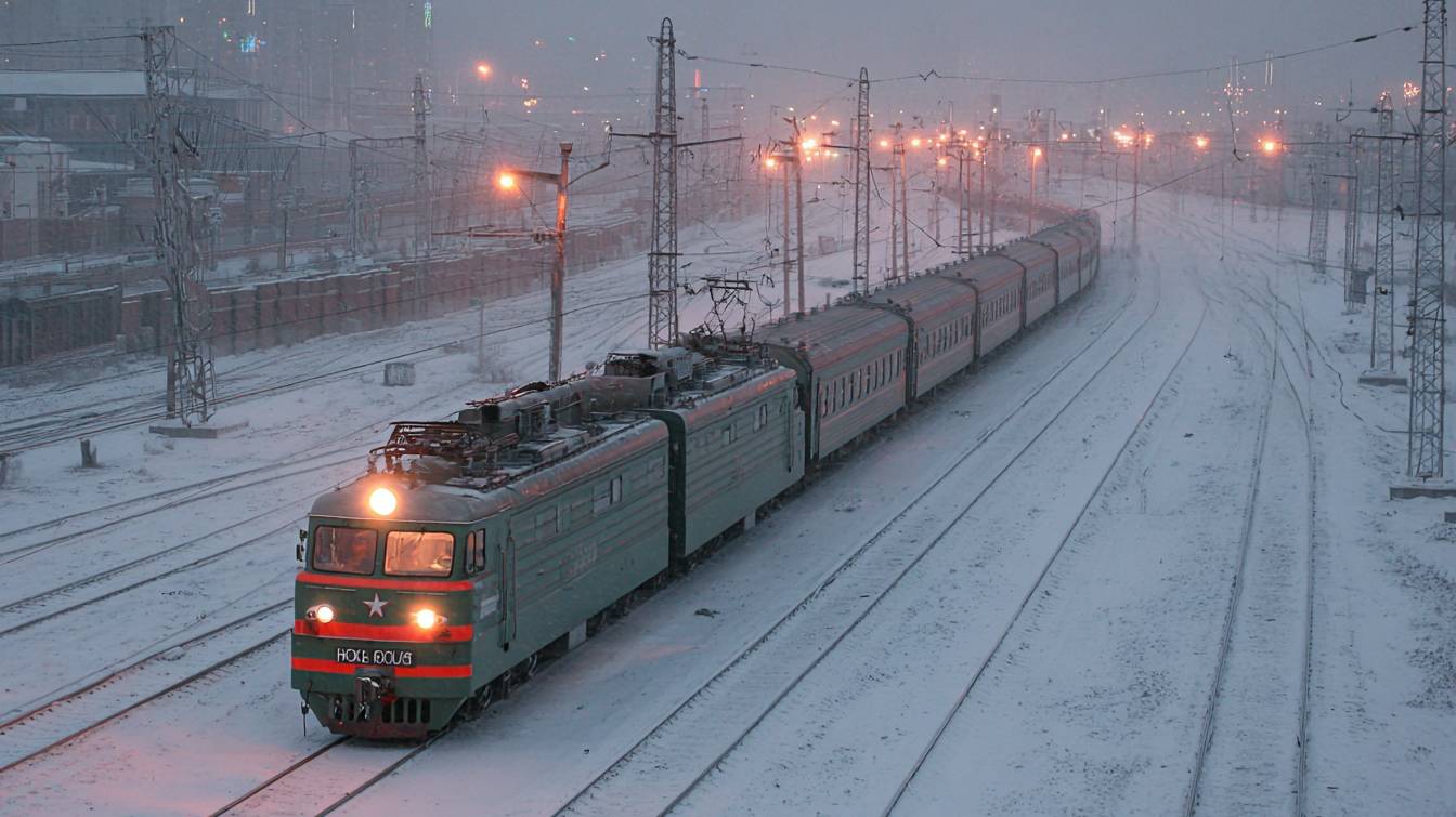 Trans-Siberian Railway Simulator Из Новосибирска во Владивосток