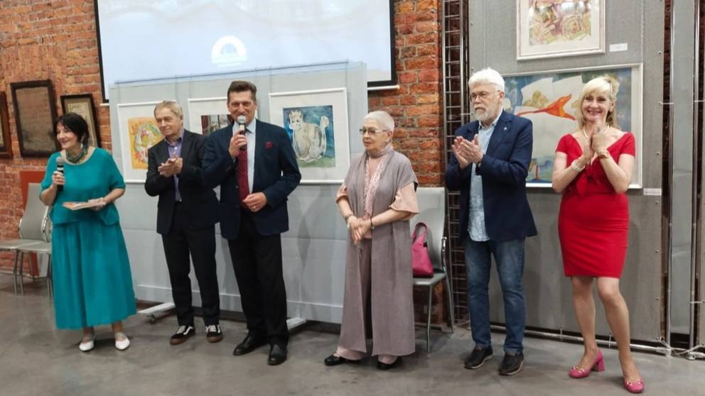 "МИР ДЕТСТВА" Выставка Акварель Чистой Воды. Общество Акварелистов. ГУП "Водоканал Санкт-Петербурга"