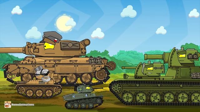 HomeAnimations – Мультики про танки  Поиски Кв-6 - Мультики про танки