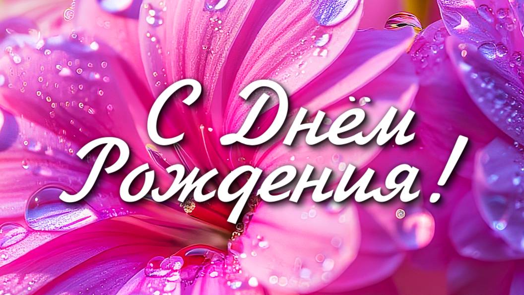 С ДНЁМ РОЖДЕНИЯ ! Шикарная песня! Самое красивое поздравление!
