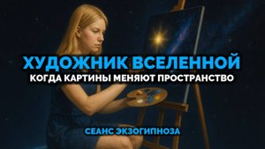 ХУДОЖНИК ВСЕЛЕННОЙ:🎨 КОГДА КАРТИНЫ МЕНЯЮТ ПРОСТРАНСТВО