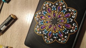 Точечная роспись Ежедневника.