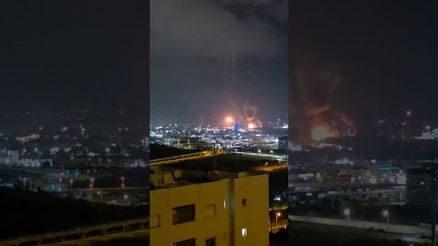 Еще Хайфа - тревожно и страшно. Минус электростанция