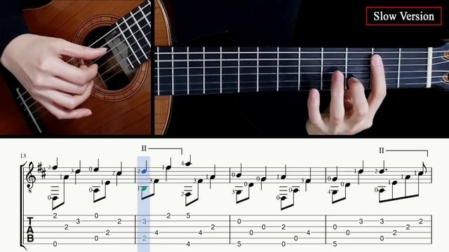 Canon in D - Guitar Lesson + TAB