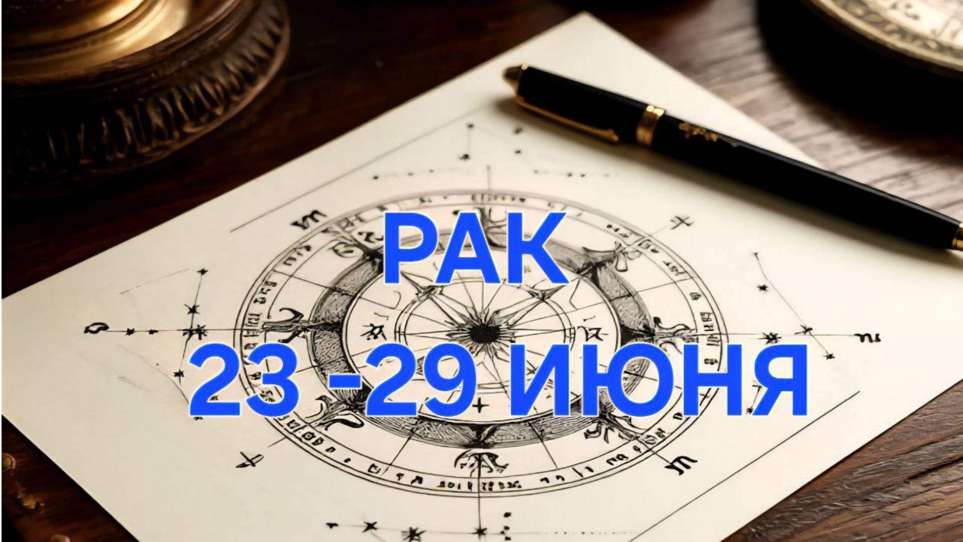 РАК. ТАРО ПРОГНОЗ С 23 ПО 29 ИЮНЯ