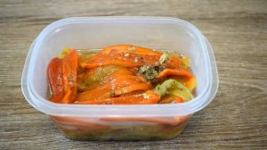 Боже, как вкусно! Я всегда буду так готовить! Просто беру перец! Вкусный Перец на закуску!