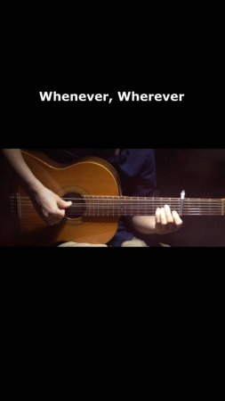 Shakira - Whenever, Wherever / Гитарный кавер Вячеслава Мерцалова