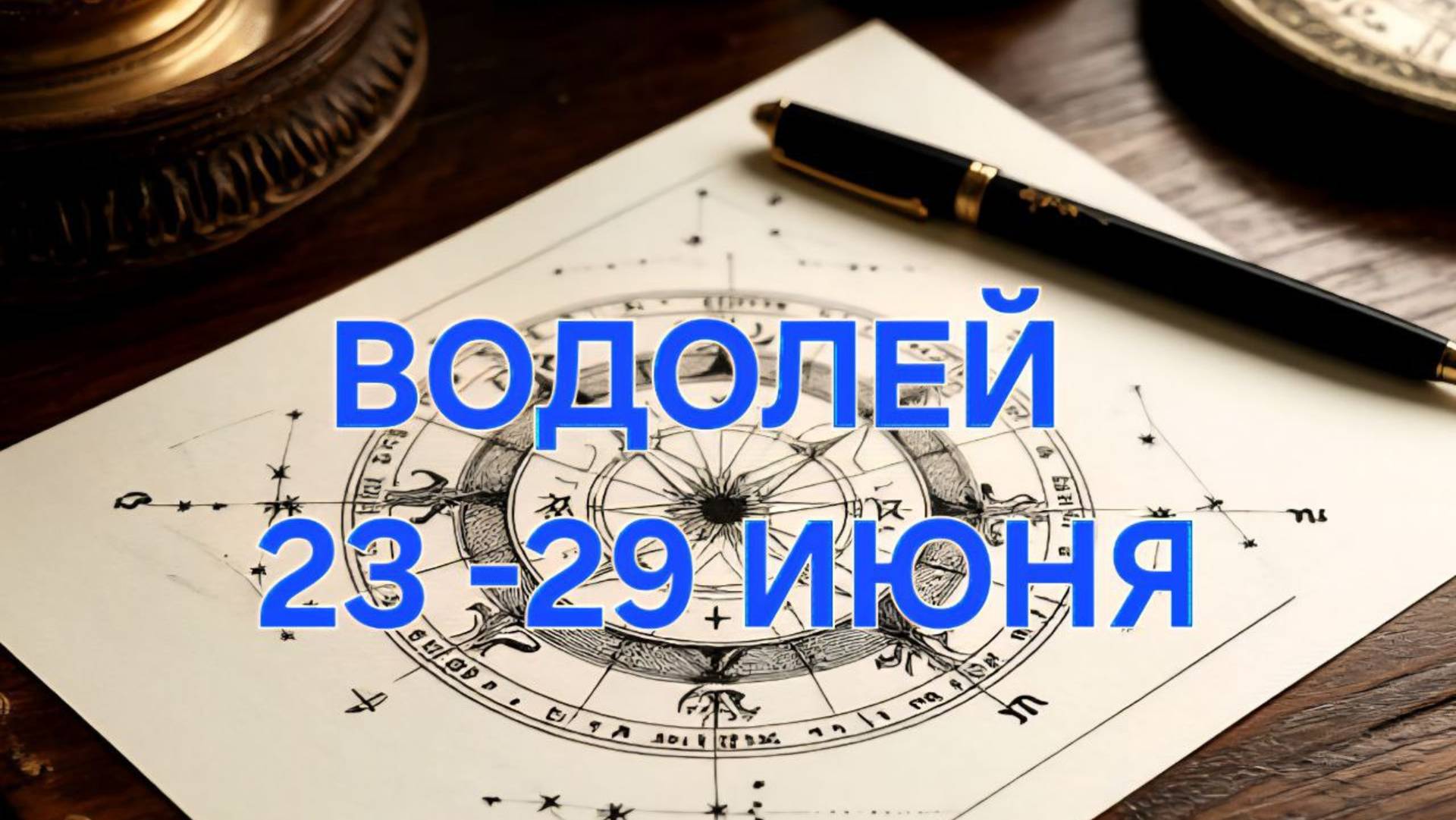 ВОДОЛЕЙ. ТАРО ПРОГНОЗ С 23 ПО 29 ИЮНЯ