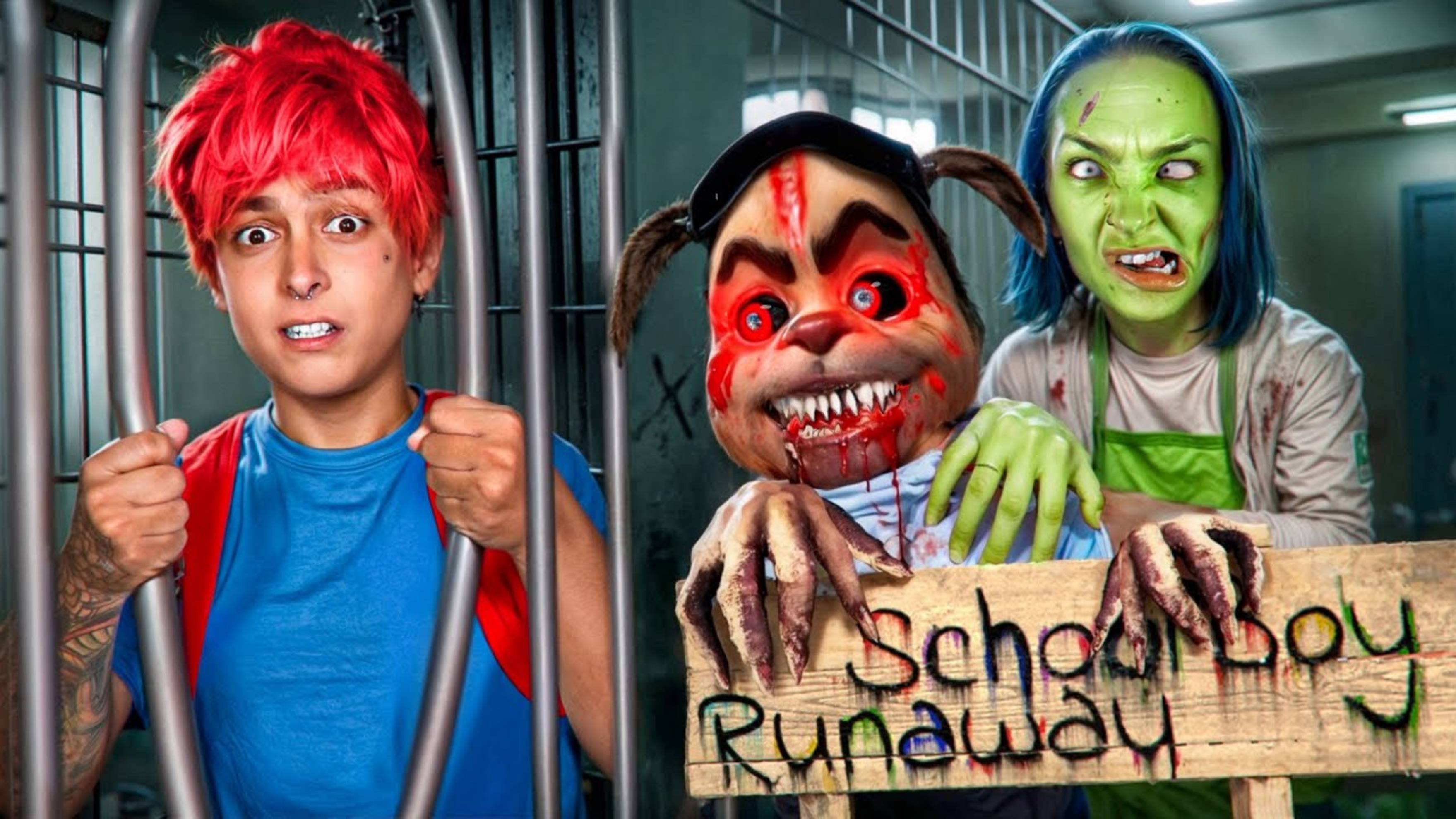 Мятная Фанта : Schoolboy Runaway в РЕАЛЬНОЙ ЖИЗНИ: ТИМОХА и ЗОМБИ Родители. МЯТНАЯ ФАНТА