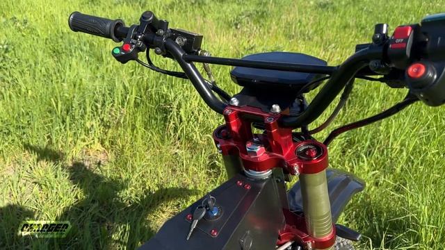 Мощный электропитбайк с цепным приводом Charger MX