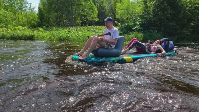 Сплав по Оредежу на сапе, Сиверский - Посёлок, Онза 14.06.2025