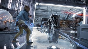 Star Wars Outlaws идем дальше по сюжету.