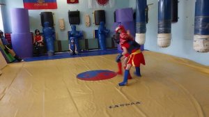 ушу-саньда. детско-юноеский турнир Спасибо Деду за Победу -2025 Резепов Дамир и Николаев Дамир, трен
