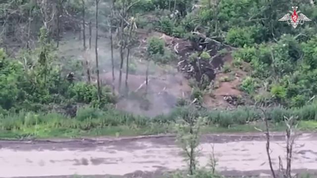 Боевая работа штурмовых подразделений ВДВ в районе Часова Яра