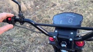 Мощный дорожный электропитбайк с мотор-колесом прямого привода Charger D16