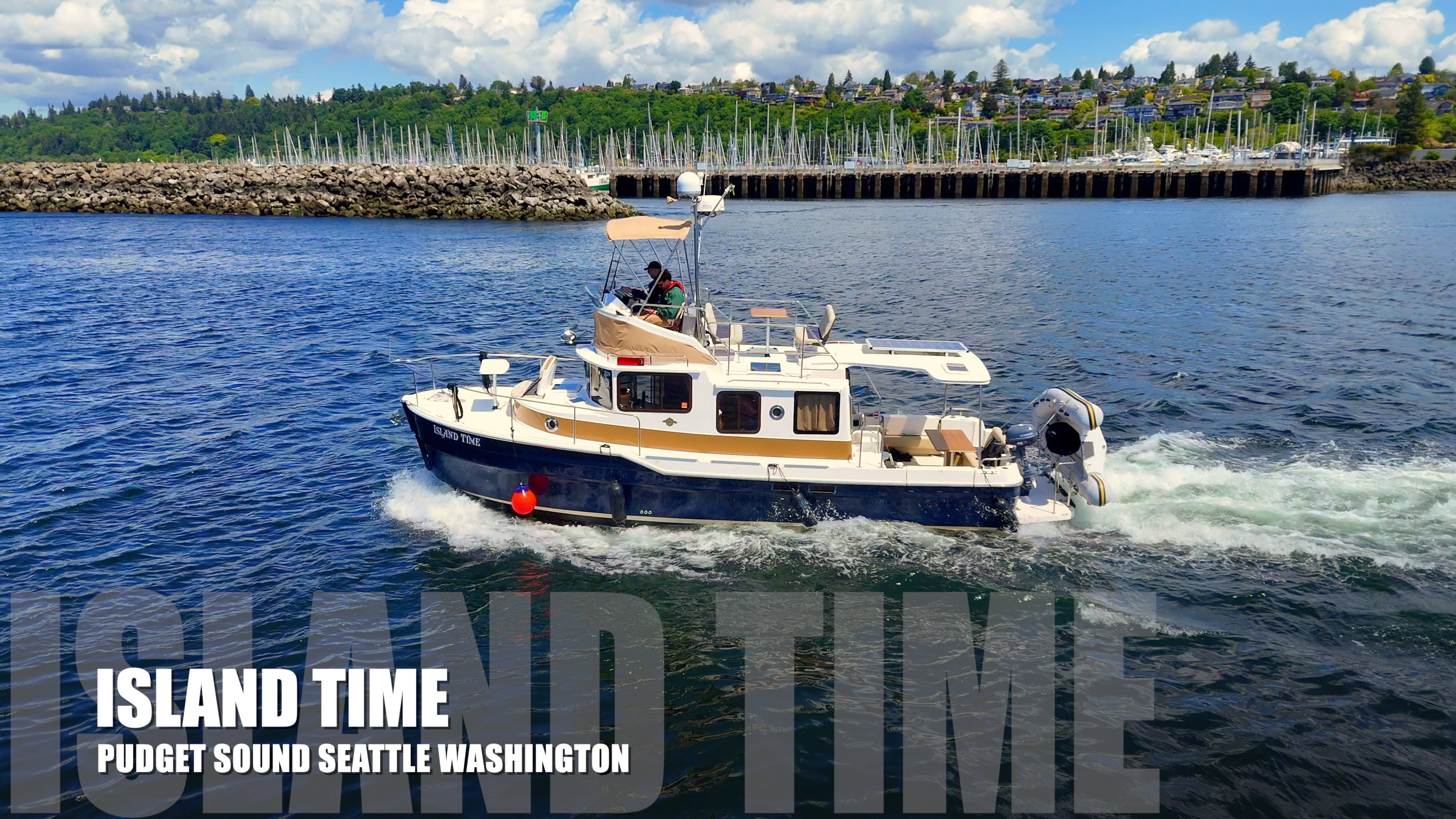 🚤 Катер “Island Time” от Ranger Tug на пути к Сан-Хуанским островам! 🌊