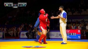 ISMATOVA (UZB) vs ASSANKYZY (KAZ). Asia & Oceania SAMBO Championships 2025