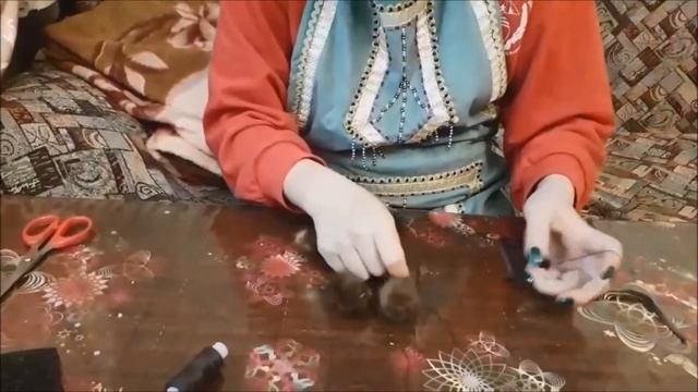 Пошив резинки с меха норки. Реброва Ксения Валентиновна