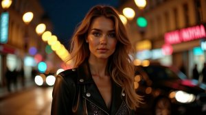 Ночная жизнь Москвы: Свет улиц, энергия города и прогулка среди прекрасных девушек столицы