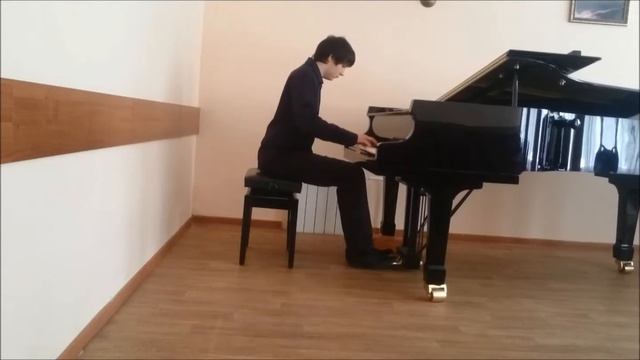 Бах Прелюдия и фуга до минор, ХТК 2 исполняет Сергей Фомин смотреть онлайн