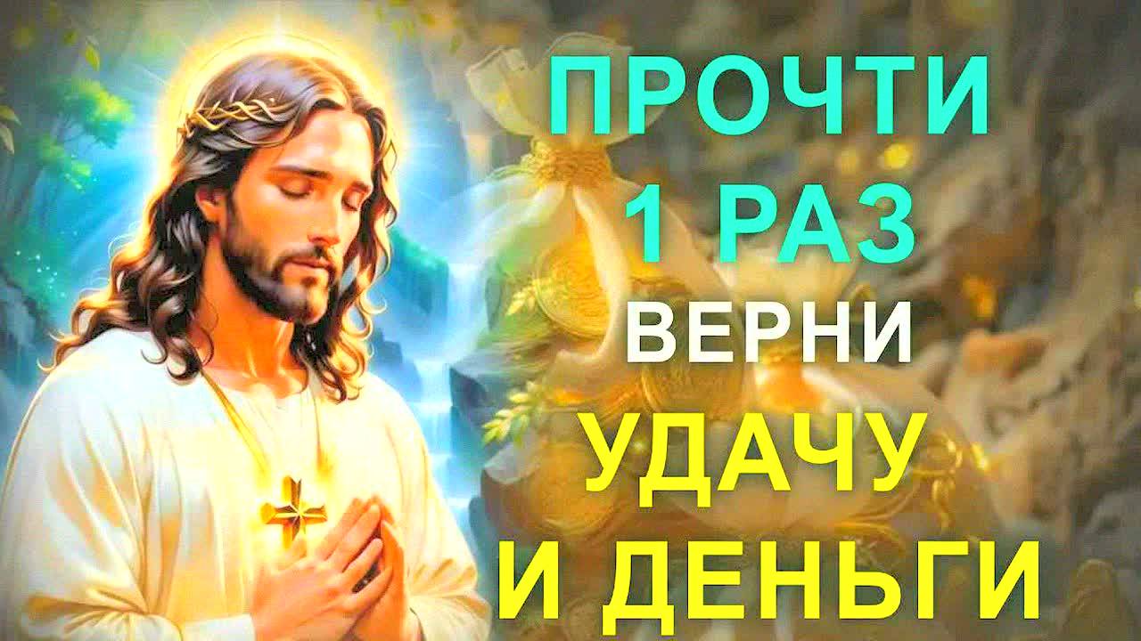 СИЛЬНАЯ МОЛИТВА НА ДЕНЬГИ И УДАЧУ! Молитва Иисусу Христу о финансовом благополучии и достатке!