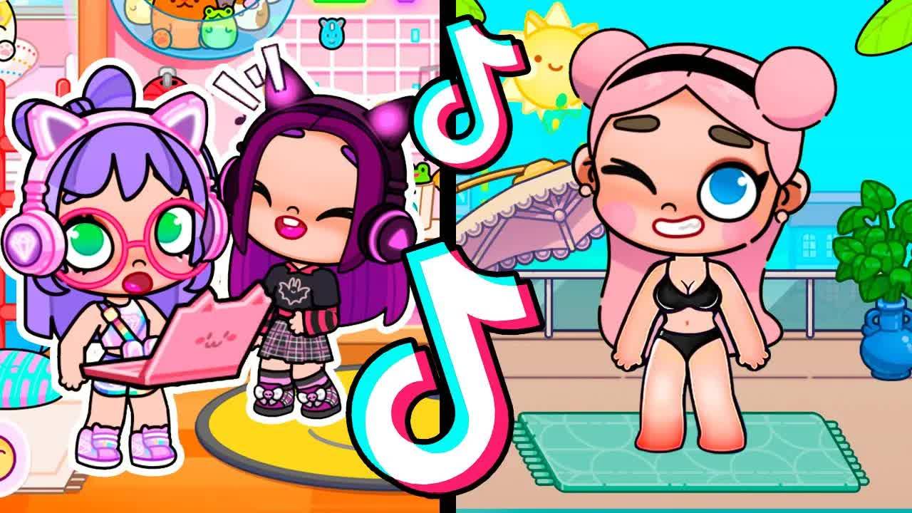 Сборник TikTok Avatar World, части 1-3 😍 (Реакция персонажей)