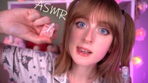АСМР Младшая сестрёнка нелепо накрасит тебя | Ролевая игра | ASMR Make up