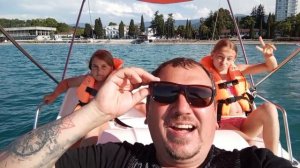 Сухум. Прогулка на катамаране.