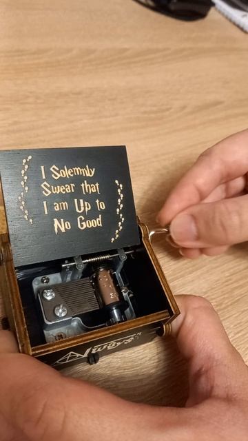 Музыкальная шкатулка Harry Potter. У меня мурашки сразу побежали. Билеты на Hogwarts Platform 9 3/4 смотреть онлайн