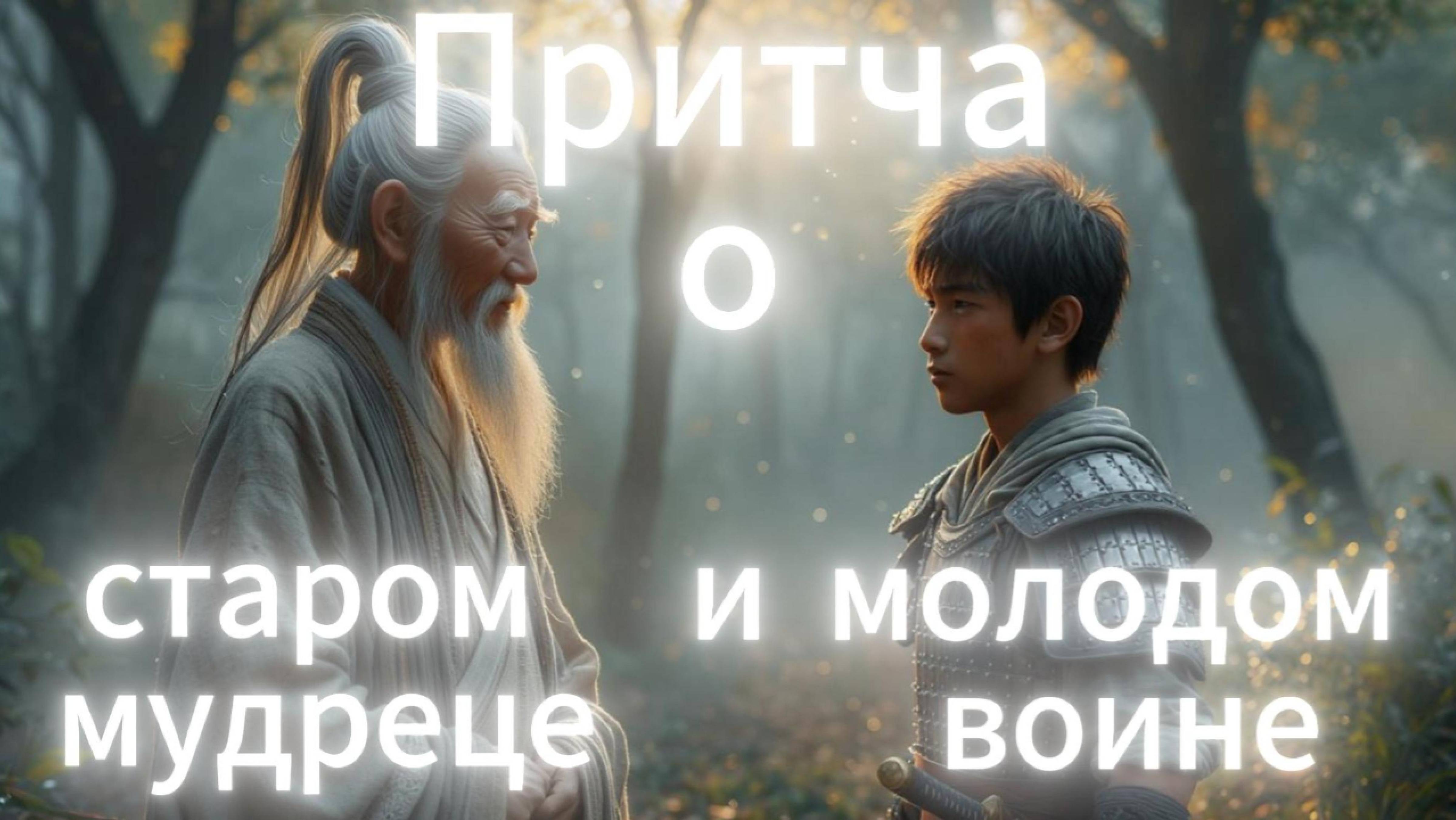 Притча о Старом Мудреце и Молодом Воине: В чём настоящая сила?