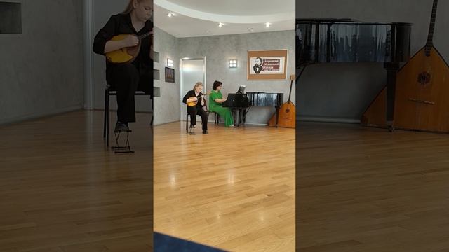 Бах концерт Ля можер, I часть