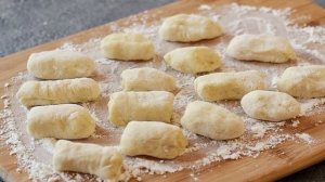 Картофельные ньокки с грибами