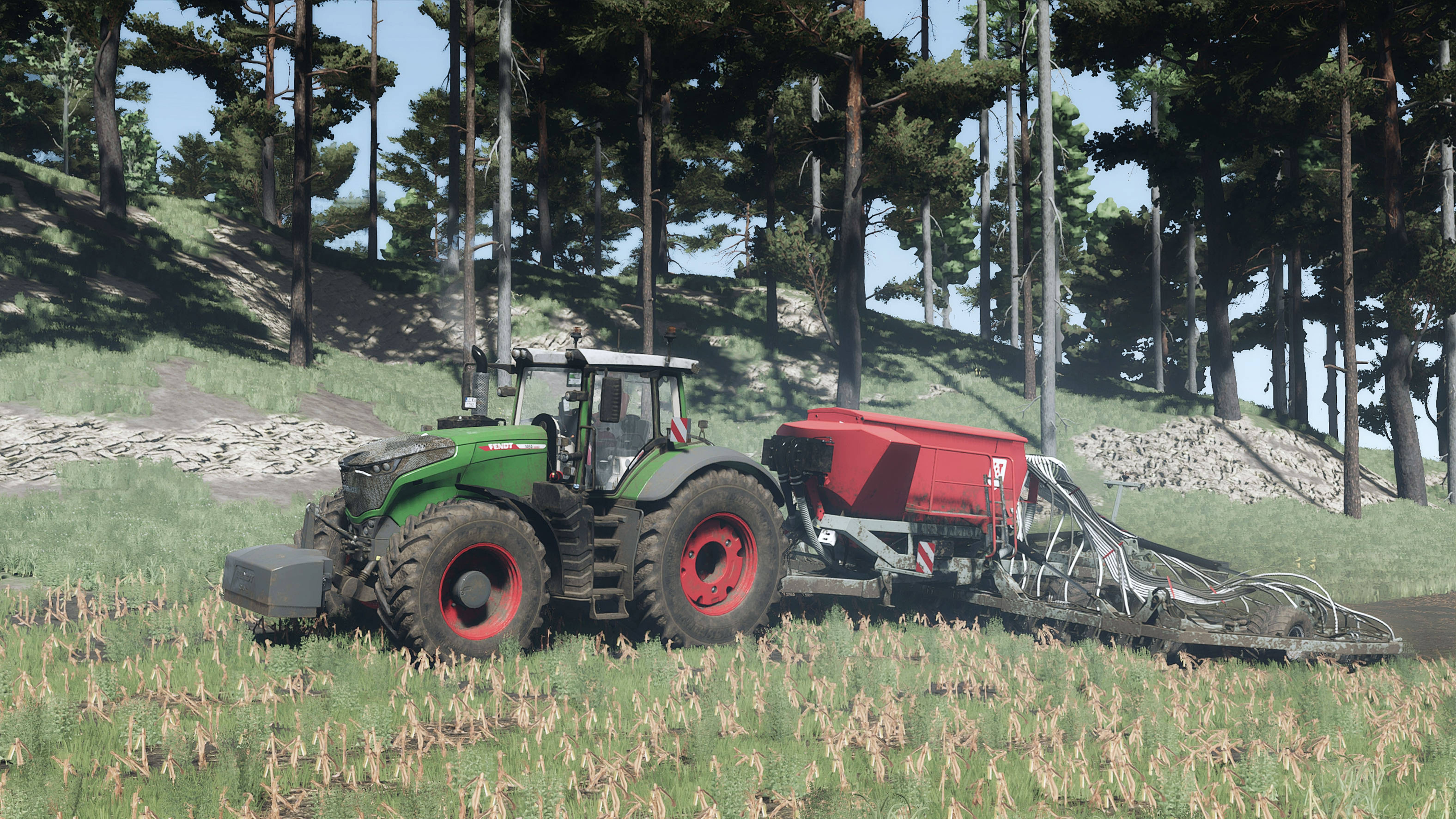 Farming Simulator 25 / FENDT 1050 сев ячменя