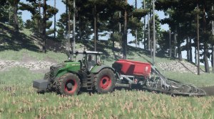 Farming Simulator 25 / FENDT 1050 сев ячменя