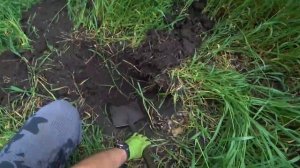 Нашли запаску. Испробовал приспасобу достовать металл из завалов.